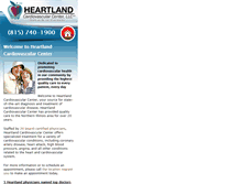 Tablet Screenshot of heartlandcardio.com